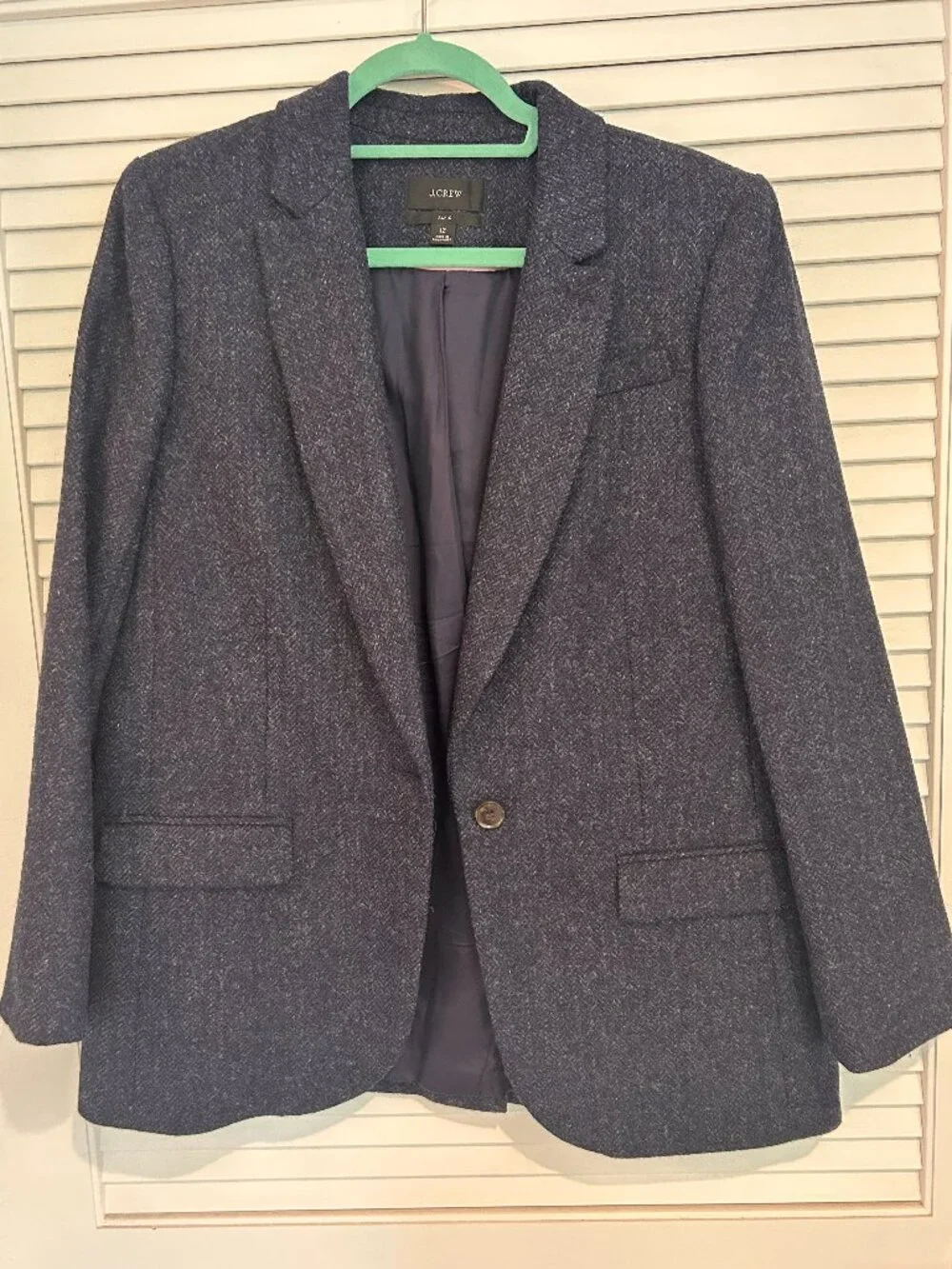 J. Crew Alfie Wool Blazer